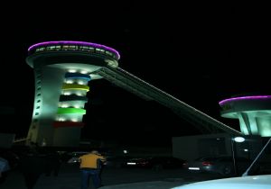 Atlama kuleleri turist çekiyor